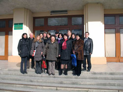 На втором координационном совещании, Молдавском государственном университете, Чисинау, Молдова